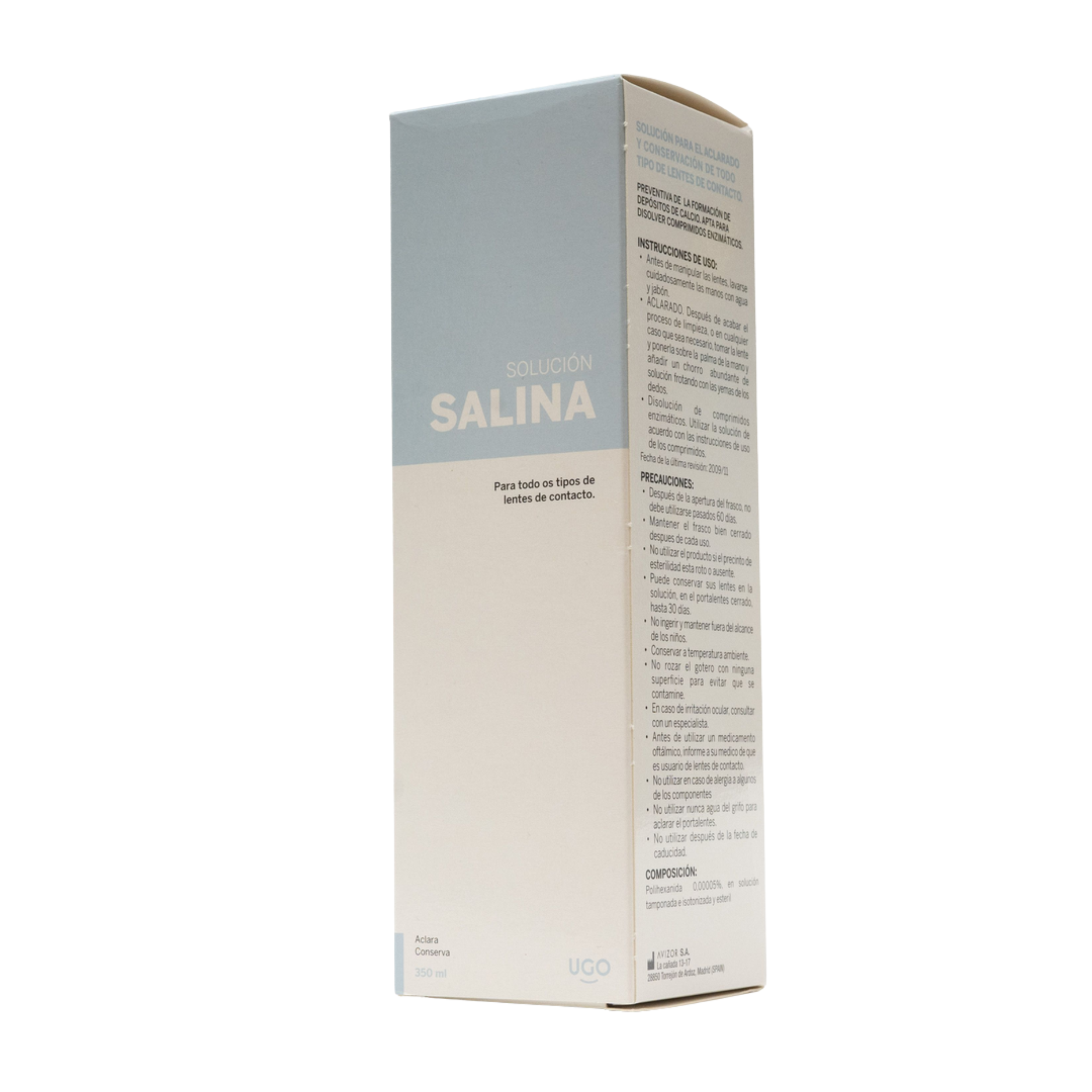 SOLUCION SALINA - UGO 350 ml