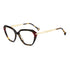 Gafas de vista Carolina Herrera femeninas, estilo ojo de gato, montura de acetato, color de montura habana, color de lente transparente y calibre 53 mm - Envío 24/48 horas en España - Her 0349 086