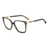 Gafas de vista Carolina Herrera femeninas, estilo cuadrada, montura de acetato, color de montura habana, color de lente transparente y calibre 53 mm - Envío 24/48 horas en España - Her 0382 086