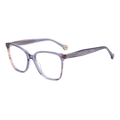 Gafas de vista Carolina Herrera femeninas, estilo cuadrada, montura de acetato, color de montura morado, color de lente transparente y calibre 55 mm - Envío 24/48 horas en España - Her 0392 789