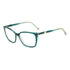 Gafas de vista Carolina Herrera femeninas, estilo ojo de gato, montura de acetato, color de montura verde, color de lente transparente y calibre 52 mm - Envío 24/48 horas en España - Her 0387 601 52