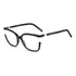 Gafas de vista Carolina Herrera femeninas, estilo rectangular, montura de tr90, color de montura negro, color de lente transparente y calibre 53 mm - Envío 24/48 horas en España - Ch 0004 807