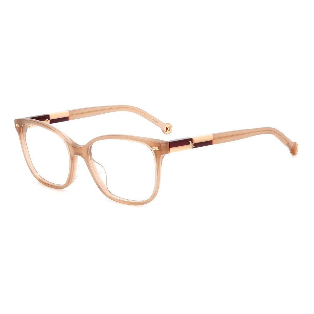 Gafas de vista Carolina Herrera femeninas, estilo rectangular, montura de acetato, color de montura transparente, color de lente transparente y calibre 54 mm - Envío 24/48 horas en España - Her 0159/G C19