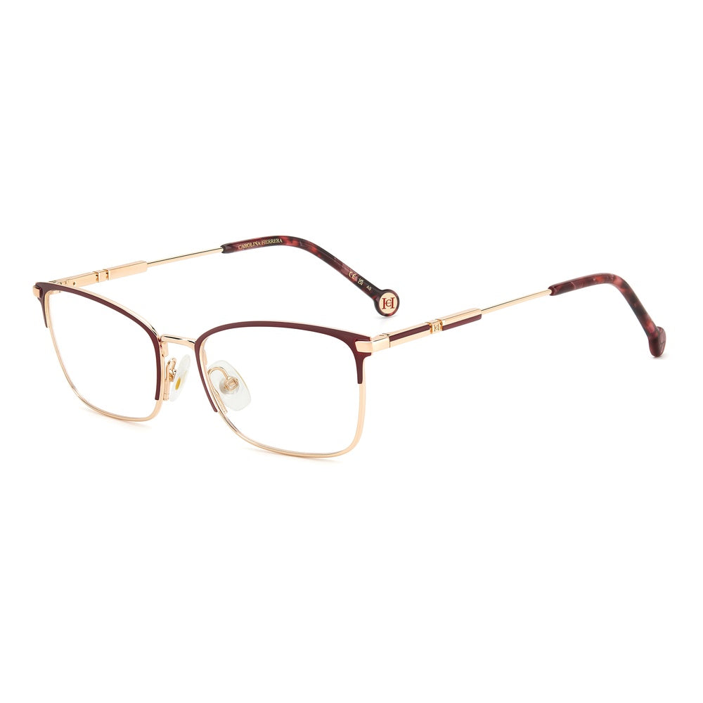 Gafas de vista Carolina Herrera femeninas, estilo rectangular, montura de metal, color de montura dorado, color de lente transparente y calibre 54 mm - Envío 24/48 horas en España - Her 0204 Noa