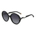Gafas de sol Carolina Herrera femeninas, estilo redonda, montura de acetato, color de montura negro, color de lente gris y calibre 55 mm - Envío 24/48 horas en España - Her 0177/S 80S