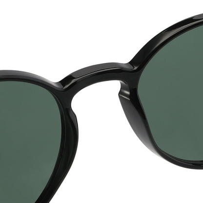 Vista detalle gafa sol marca Luper modelo Molino Quintin color negro