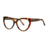 Vista lateral gafa graduada marca Luper modelo Pujante en color carey rojo