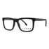 Vista lateral gafa graduada marca Luper modelo San Pedro color negro mate