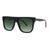 Vista lateral gafa sol marca Luper modelo El Puerto color negro